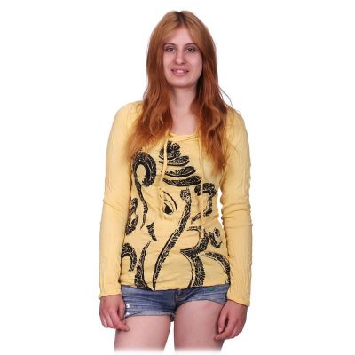 Damen Kapuzen-T-Shirt Sure Elephant Yellow Thailand