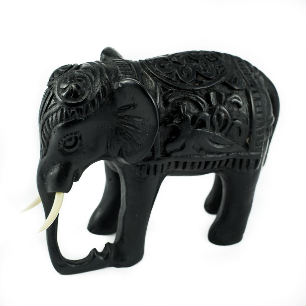 Harz Figur Elefant – dekoriert
