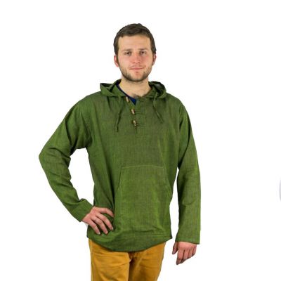 Kurta Ganet Hijau - Herrenhemd mit langen Ärmeln | S, M, L, XL, XXL