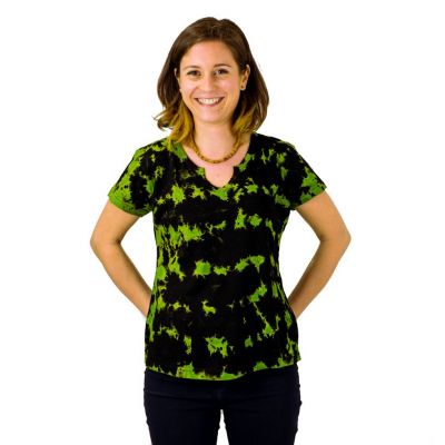 Damen T-Shirt mit kurzen Ärmeln Benita Green | S, M, L, XL