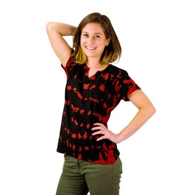Damen T-Shirt mit kurzen Ärmeln Benita Red | S, M, L, XL, XXL