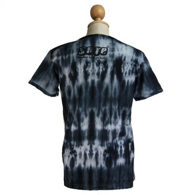 Herren Batik T-shirt Sure Aztec Day&Night Black Thailand
