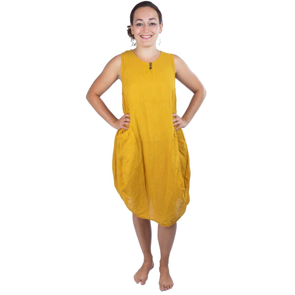 Gelbes Sommerkleid Kwanjai Yellow Thailand