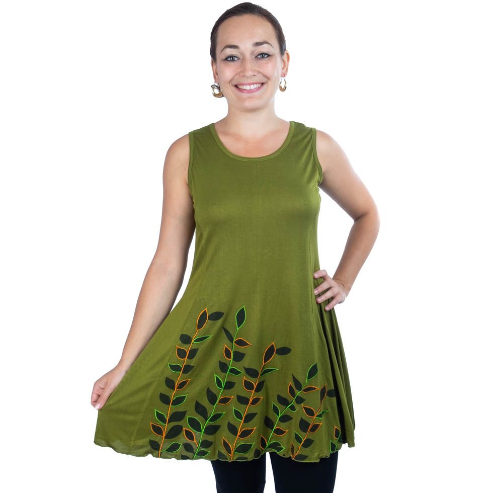 Ethno-Kleid Gopala Green Nepal