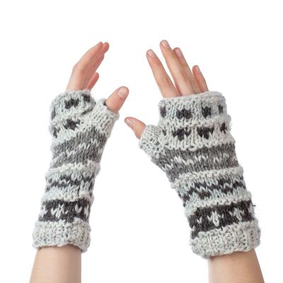 Wollene fingerlose Handschuhe Sandip Snowstorm