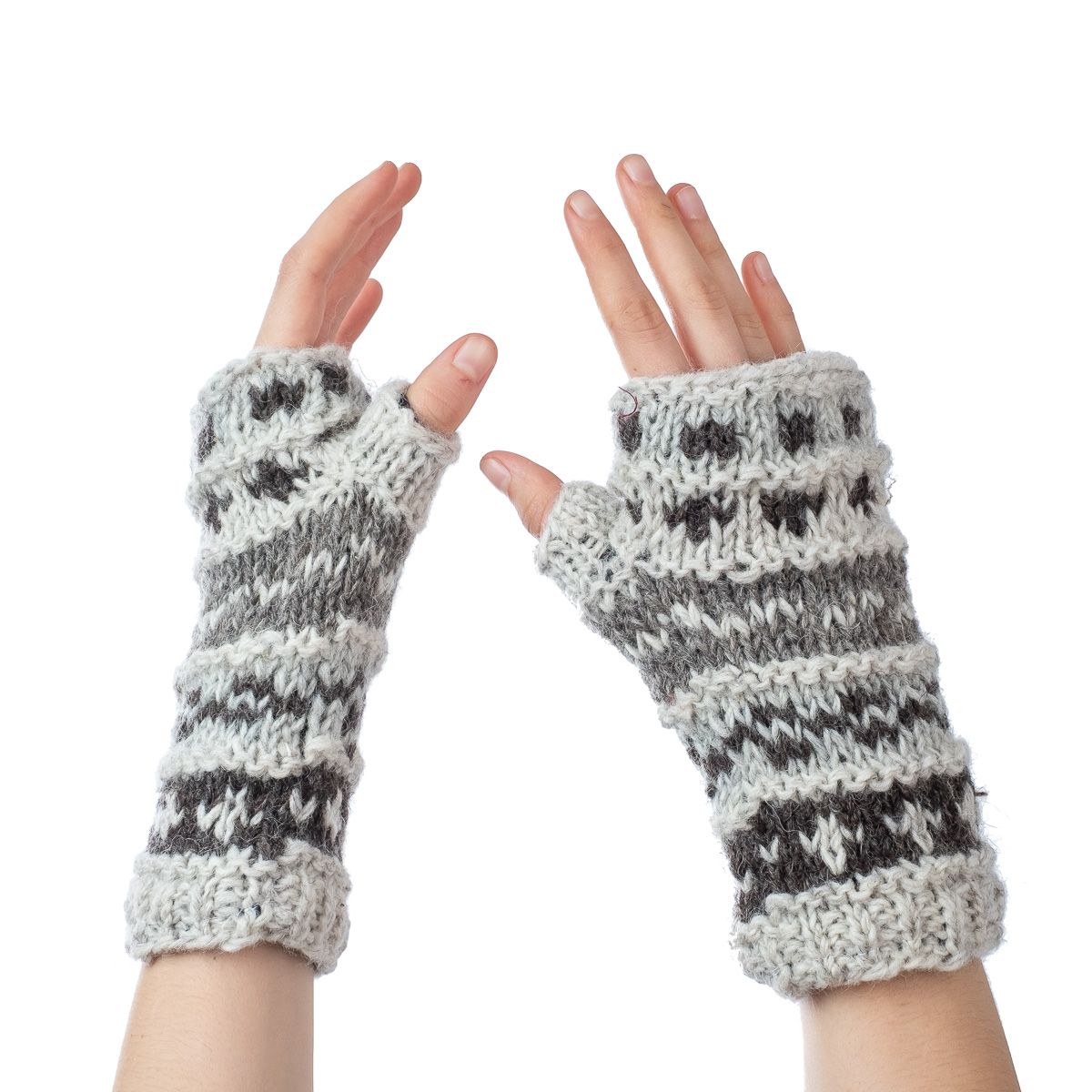 Wollene fingerlose Handschuhe Sandip Snowstorm Nepal