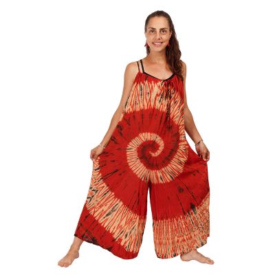 Langer Batik-Overall Sonali Red | UNI
