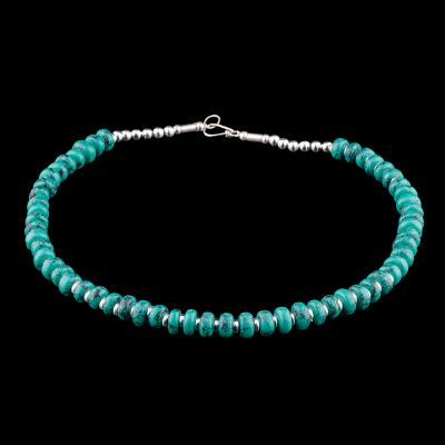 Perlenkette Ife Turquoise