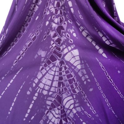 Langes lila Batikkleid Tripta Purple Thailand