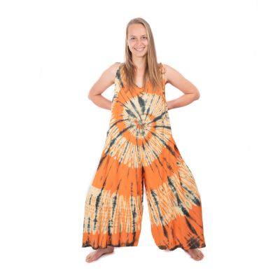 Langer Batik-Overall Sonali Orange | UNI