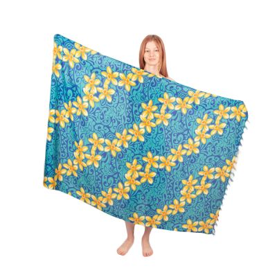 Sarong / Pareo / Strandschal Narcissus Turquoise