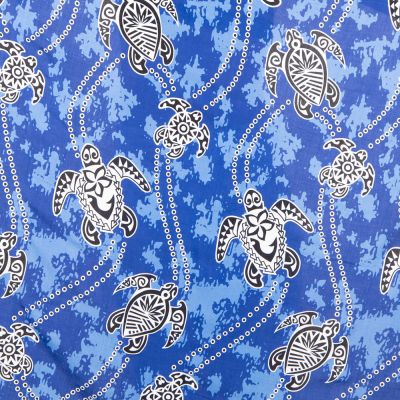 Sarong / Pareo / Strandschal Turtles Blue Thailand