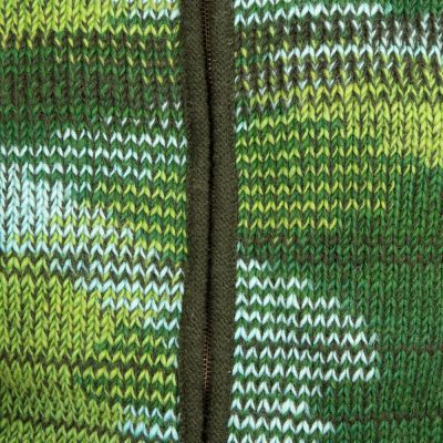 Wollpullover Shades of Green Nepal