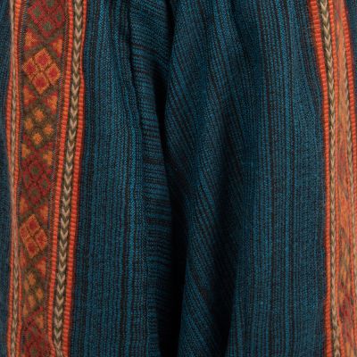 Warme Türkische Hose aus Acryl Kangee Dark Blue India