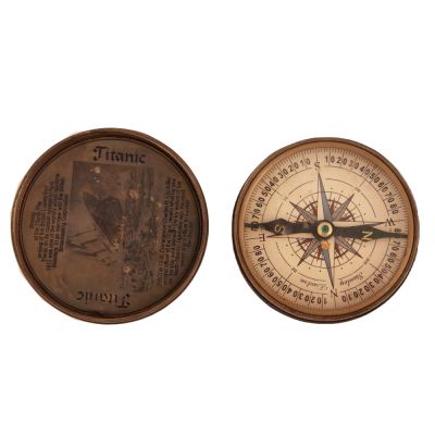 Retro Messing Kompass Henry Hughes London 1941 - Crown India