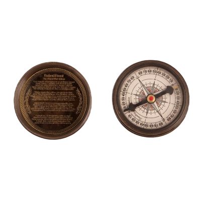 Retro Messing Kompass Marine Pocket Compass 1920 India
