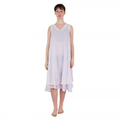 Weißes Sommer-Kleid Dahlia White | UNI