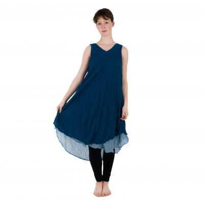 Blaues Sommer-Kleid Dahlia Blue | UNI