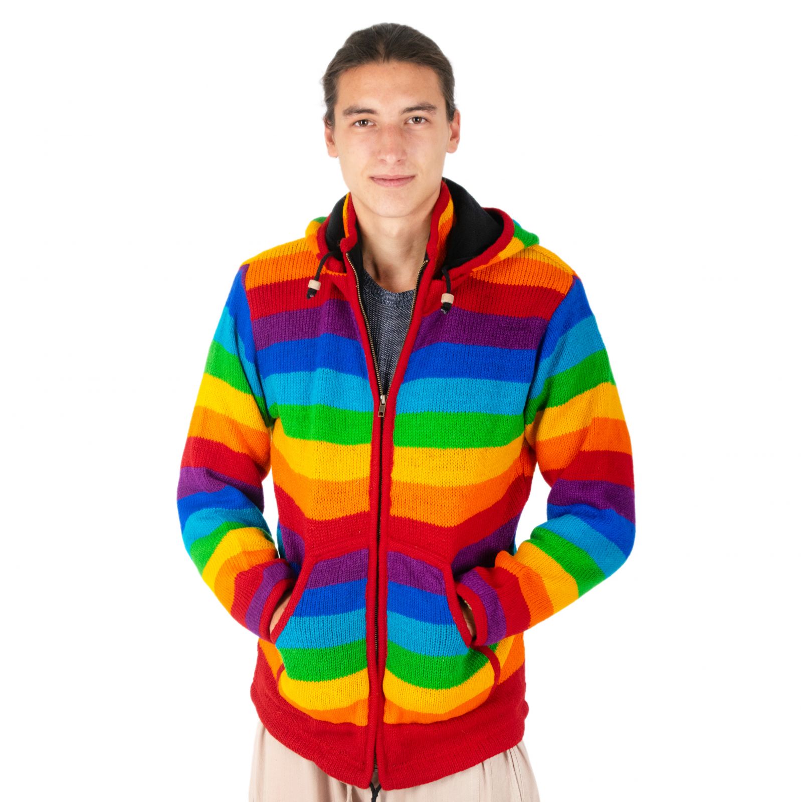 Wollpullover Chakra Colours Nepal
