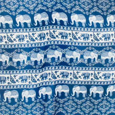 Sarong / Pareo / Strandschal Dramblys Cerulean Blue Thailand