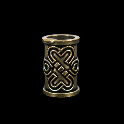 Metallperle für Dreadlocks Celtic Knot 1