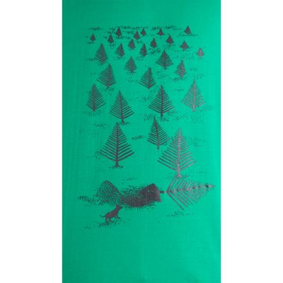 Baumwoll-T-Shirt mit Aufdruck Baum aus Thailand