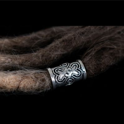 Metallperle für Dreadlocks Celtic Knot 2 India