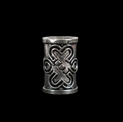 Metallperle für Dreadlocks Celtic Knot 2