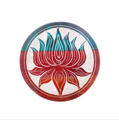 Marmor-Räucherstäbchenhalter Marmor-Lotus India