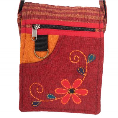 Handtasche / Dokumenten-Tasche Arianna Red Nepal