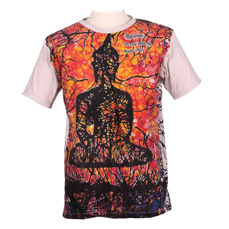 Mirror t-shirt Buddha Thailand