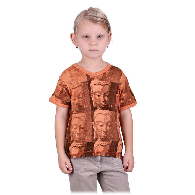 Kinder T-shirt Sure Buddha Orange