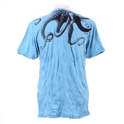 Men's t-shirt Sure Octopus Attack Light Blue Thailand