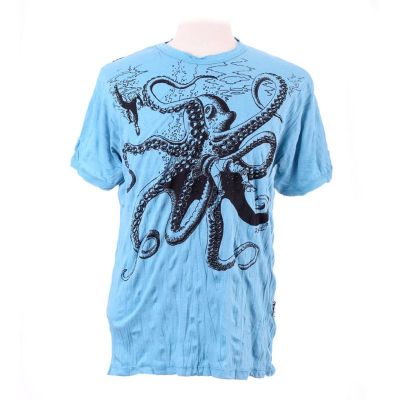 Men's t-shirt Sure Octopus Attack Turquoise | M, L, XL, XXL