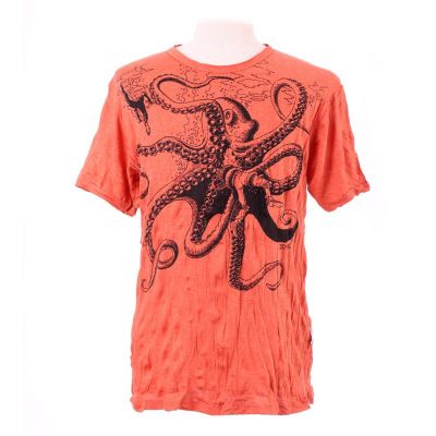 Men's t-shirt Sure Octopus Attack Orange | M, XXL